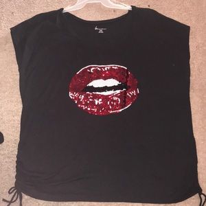 Plus size flirty t-shirt